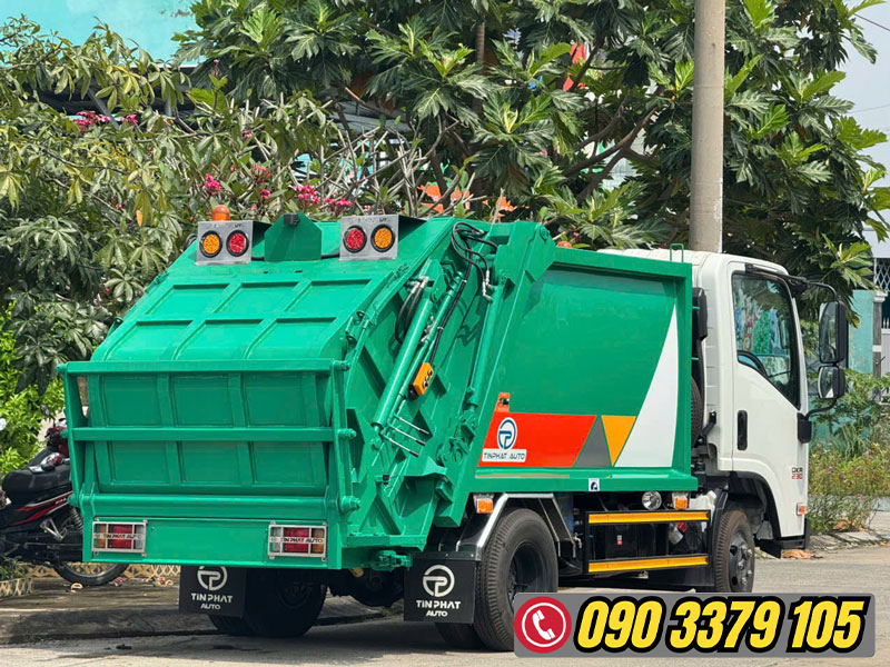 XE ÉP RÁC ISUZU 3 KHỐI