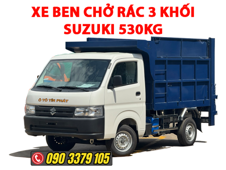 xe chở rac 3 khối suzuki