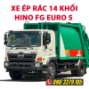 xe ép rác 14 khối hino