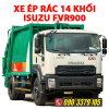 xe ép rác 14 khối isuzu