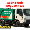 xe ép rác 3 khối isuzu