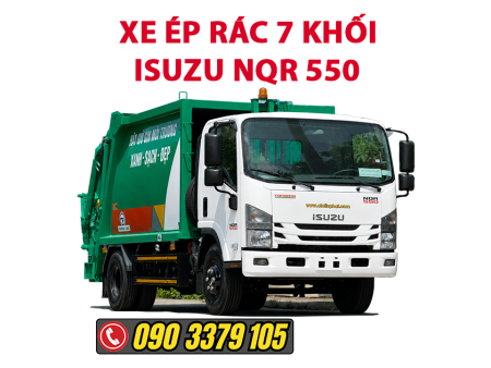 xe ép rác isuzu 7 khối