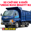 xe chở rác 8 khối hyundai N250