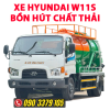 xe hyundai w11s bồn hút chất thải